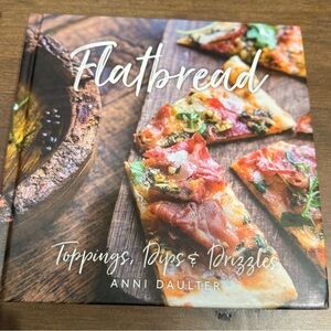 Brand new Flatbread: Toppings, dips and drizzles cookbook hardback